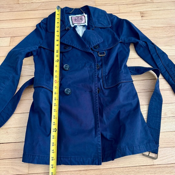 Unique juicy couture y2k trench coat - Picture 16 of 16
